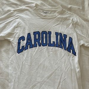 UNC White T-Shirt - size S - worn once/excellent condition - great for cropping!